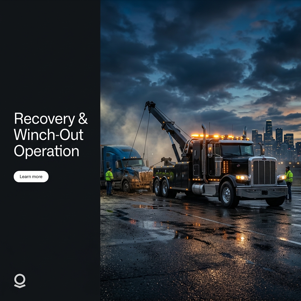 Nationwide Recovery & Winch-Out Operation