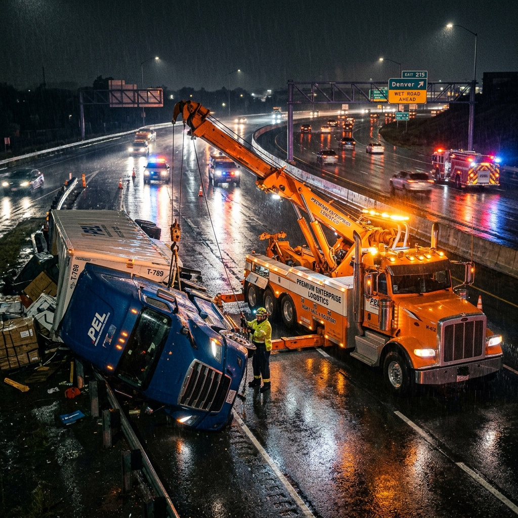 Class 8 Heavy Duty Wrecker Wrench Operations